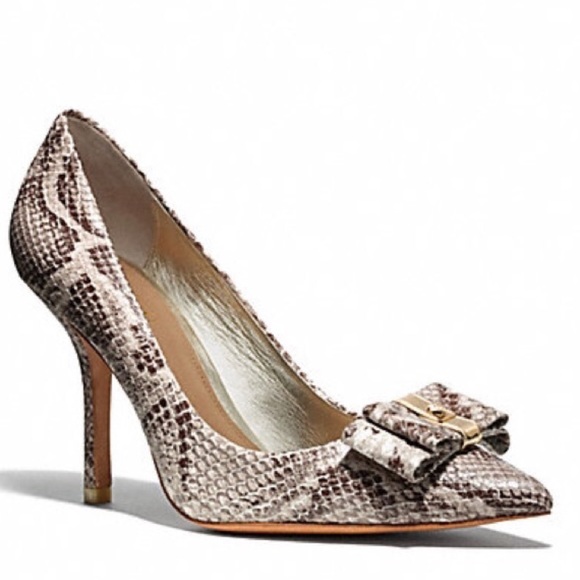 Coach Shoes - Coach Landrie Soft Printed Snack Heels